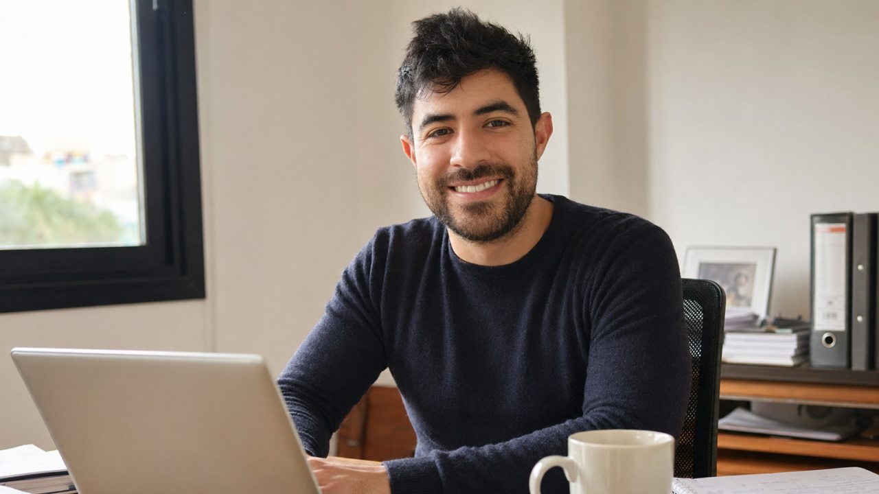 Nicolás Gómez, profesional nómada entre Bogotá y Valencia